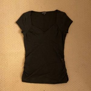 Express sweetheart neck tshirt